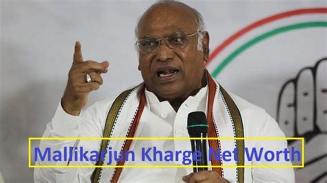 Mallikarjun Kharge Net Worth 2024: Know Total。